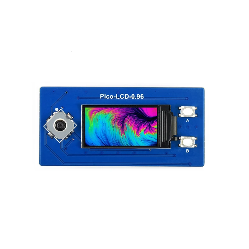 

0.96 Inch LCD for Raspberry Pi Pico Display Module 65K RGB Colors 160 × 80 Pixels SPI Interfacea Screen for Raspberry Pi Pico W