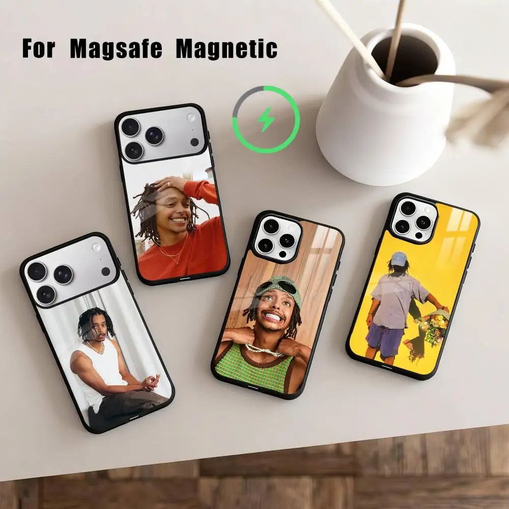 

American actor Jacob Gibson Phone Case For iPhone17,16,15,14,13,12,11 Plus,Pro Max Magnetic For Magsafe Wireless Charging