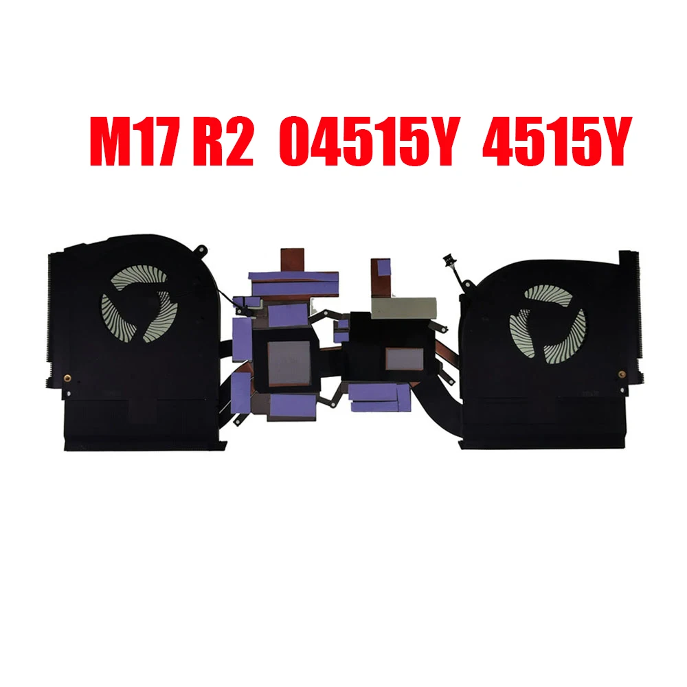 

Laptop Heatsink&Fan For Alienware M17 R2 04515Y 4515Y AT2KG001FAL New