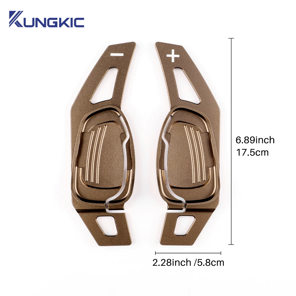 Aluminum Alloy Steering Wheel Paddle Shifters For Supra Leon Ateca Formentor 2021-2026 Adjustable Position For Leon Sportstourer