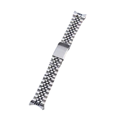 18mm 19mm 20mm Sliver Gold 2 Tone Gold Stainless Steel Jubilee Watch Strap Band Bracelet Fit For SKX007 SKX005 RLX Watch