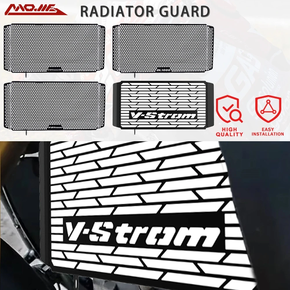 

For Suzuki V-Strom DL 1000 2013 2014 2015 2016 2017 2018 2019 V-Strom DL1000 Radiator Guard Protection Grille Cover Protector