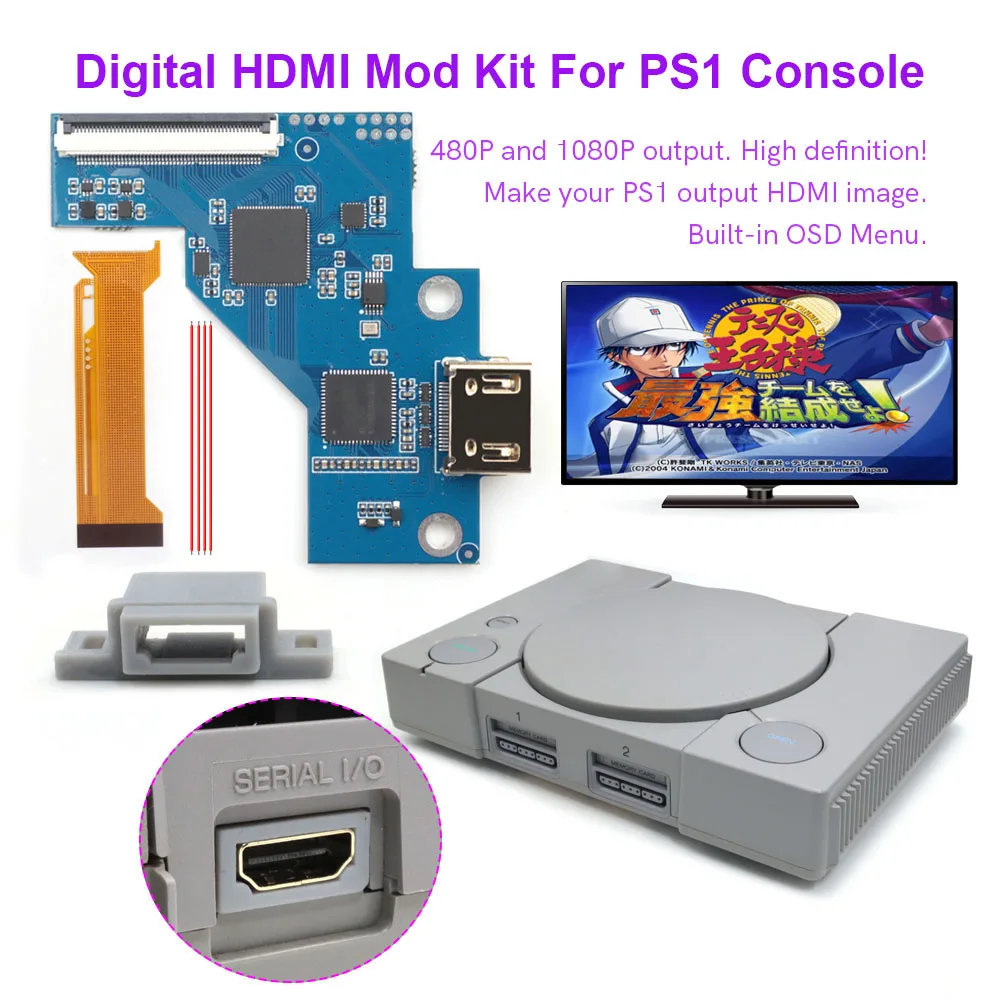 hispeedido-kit-hdmi-per-ps1-kit-mod-digitale-compatibile-con-hdmi-per-playstation-1-per-console-ps1