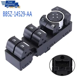 Front Left Driver Side Power Window Control Switch Glass Lifter Button BB5Z-14529-AA for Ford Explorer 2011 2012 2013 2014 2015