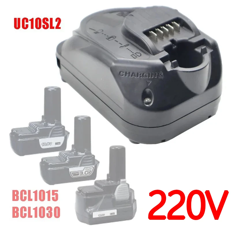 UC10SL2 Original Li-ion Battery Charger For Hitachi 10.8V 12V BCL1015 BCL1030 BC10DAL DS10DF DB10DL Li-ion Battery UC10SFL