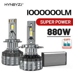 HYNBYZJ 880W H4 H7 LED Canbus H11 H1 H3 9005 HB3 9006 HB4 H8 H9 9012 9007 9008 H13 LED Headlights Car Headlamp Bulb