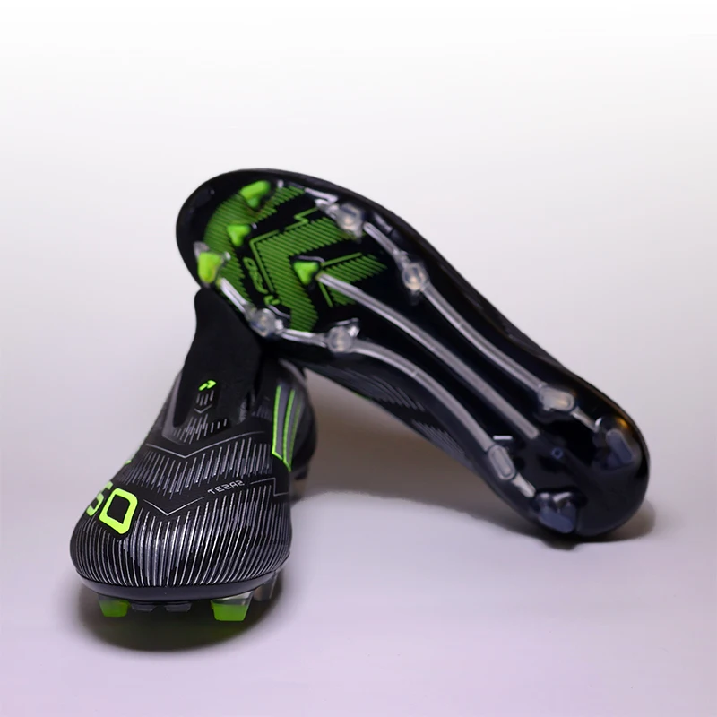 

Pro F50 Mens Soccer Shoes Boys FG Football Boots Long Spikes Youth Training Sports Sneakers Football Shoes eur 35-45