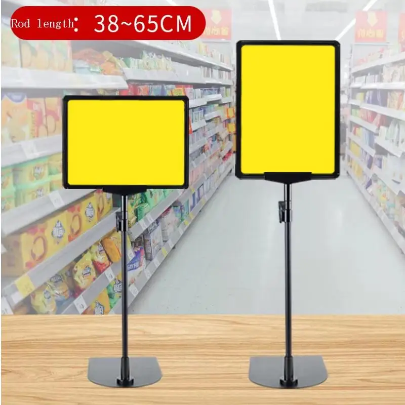 Poster POP Advertising Stand A3 A4 A5 Display Stand Desktop Sign  Billboard Support Price Label Sign Billboard Promotion Rack