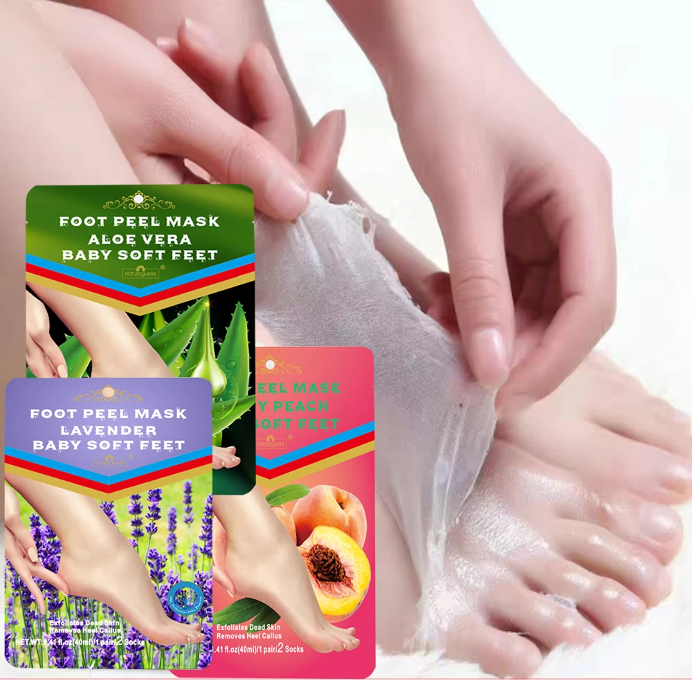 1 Pair/2PCS Exfoliating Foot Peeling Mask Pedicure Socks Scrub For Repair Dead Skin Remove Peel Off Care Korean Cosmetic 40Ml