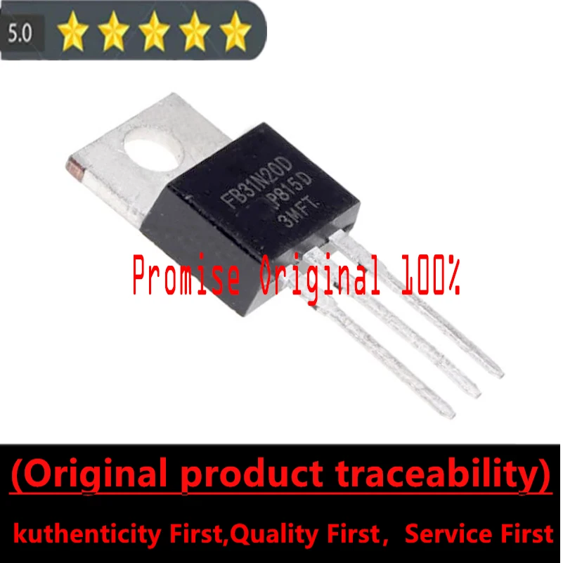 

Promise original 100% IRFB31N20DPBF field-effect transistor (MOSFET) N-channel 200V 31A