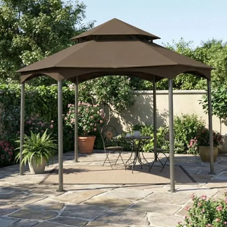 Reinforced RipLock 350 Replacement Canopy Top Cover Compatible with Southbay Hexagon 12' x 12' Gazebo Models L-GZ793PST-A, A111