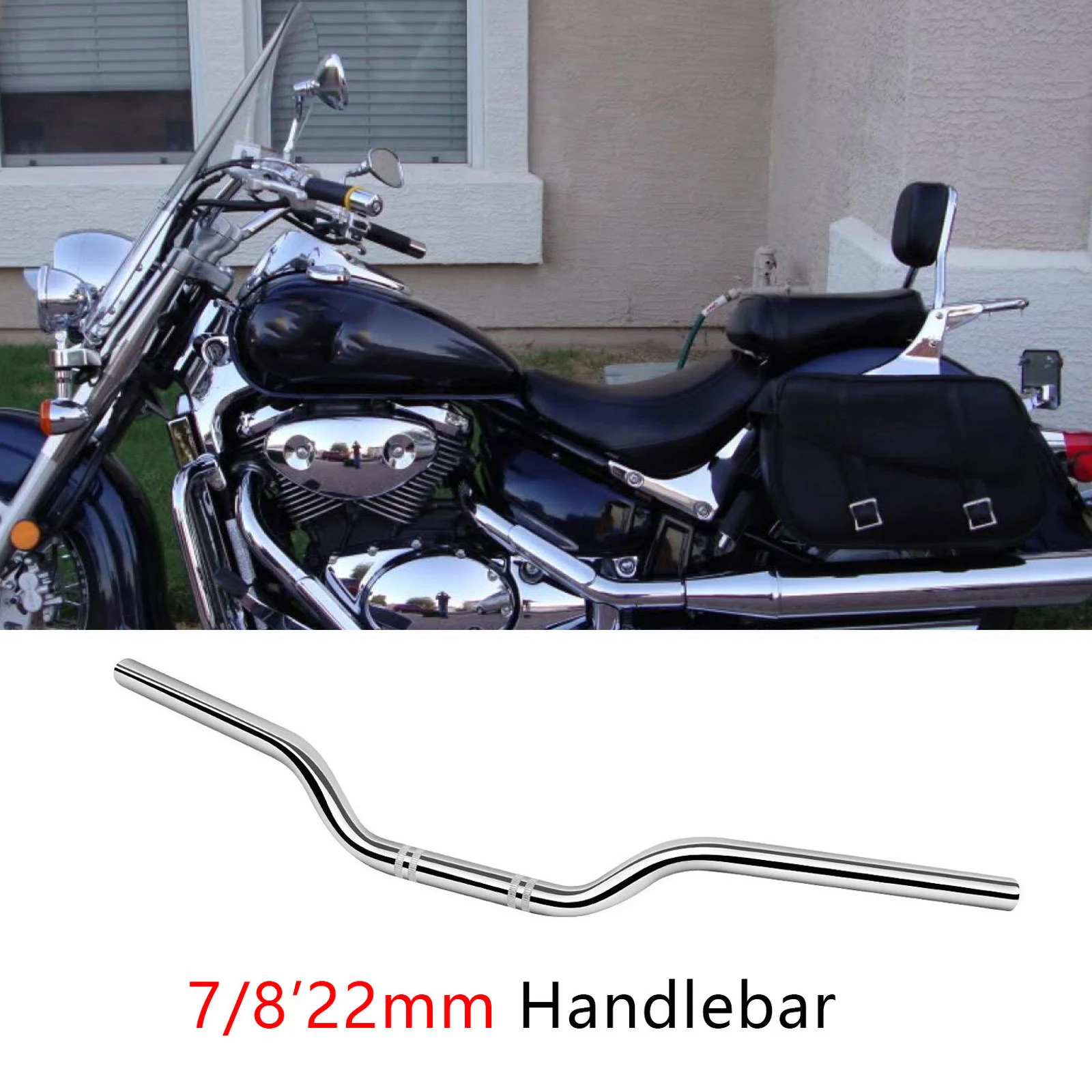7/8" Motorcycle Sil… - image