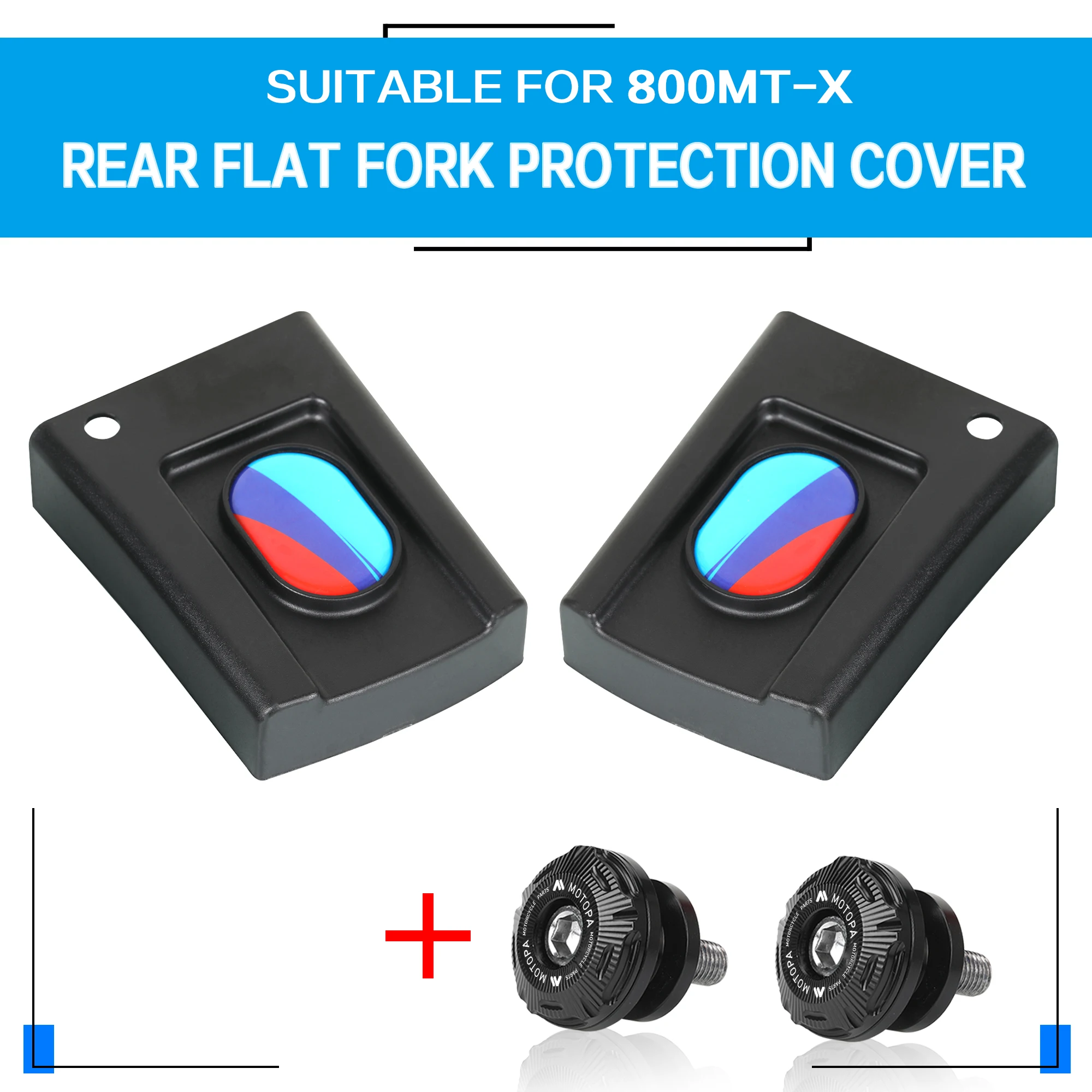For CFMOTO 800 MT-X CF 800MTX CF800NK CF 800 NK Motorcycle 800 MTX rear flat fork protection cover decorative panel