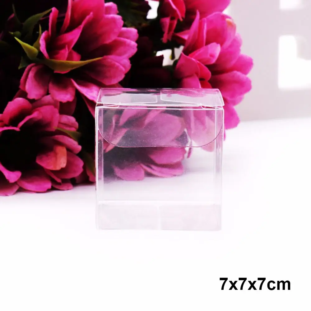 Multi-Size Transparent Candy Boxes for Events