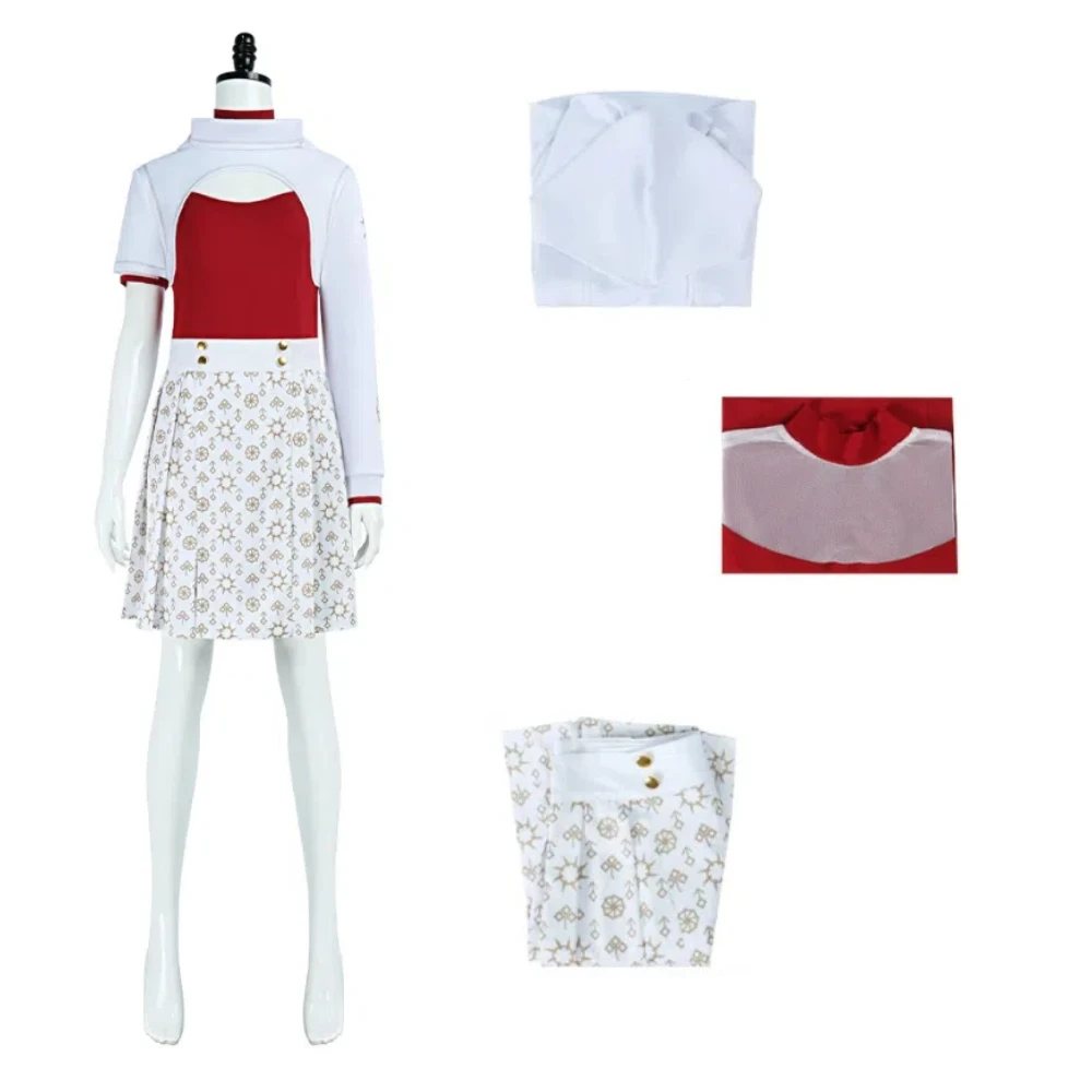 

Korean Film Zombie High School 4 Nova Cosplay Costume Nova Complete Dress Cosplay Halloween Role-playing Set