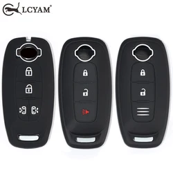 Key Fob Cover Remote Case for Nissan X-Trail SAKURA 2023 2024 Serena C28 Rouge Pathfinder Versa Kicks 2/3/4/5 Button Transmitter