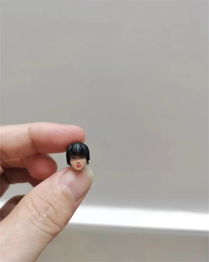 

1/18 Female Soldier Accessories Xia San Head Carving Sculpture Model Toy Fit 3.75'' Action Figure Doll Body In Stock