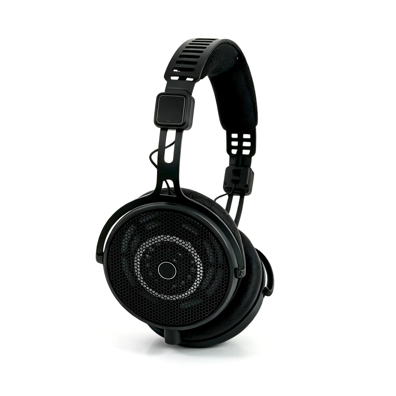 ATH-R50x 45mm Profesjonalne słuchawki studyjne otwarte na stronie, do miksowania, masteringu, edycji audio, podcastów i gier. — zdjęcie produktu 6