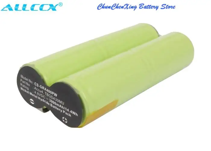 3000mAh Battery Accu4, TBGD430MU for Gardena 2517, Grasschere, Grasschneider, PLEASE NOTE THIS BATTERY IS 4.8V