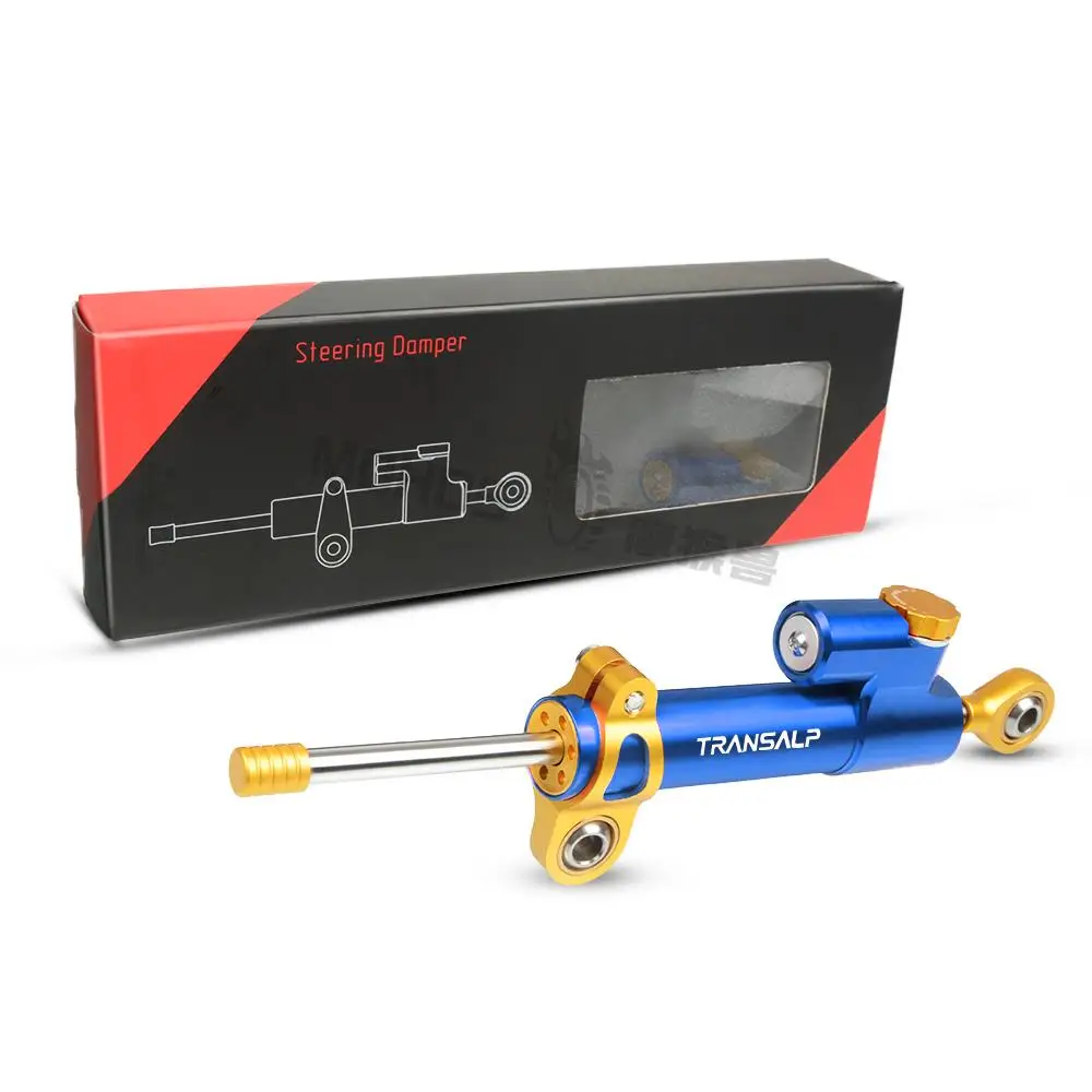 FOR HONDA TRANSALP650 TRANSALP 650 600 700 1987+ Adjustable Motorcycles Accessories Steering Stabilize Damper Bracket Mount Kit