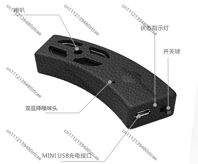 Wireless Bluetooth Helmet Headset Bass Speaker Auto Answering for Motorcycle Bicycle