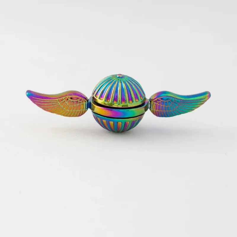 EDC Magic Fidget Spinner für Erwachsene, stressresistent, gegen Reizbarkeit, stressabbauendes Spielzeug, rotierender Metallball, Tischspiel – Detail 4