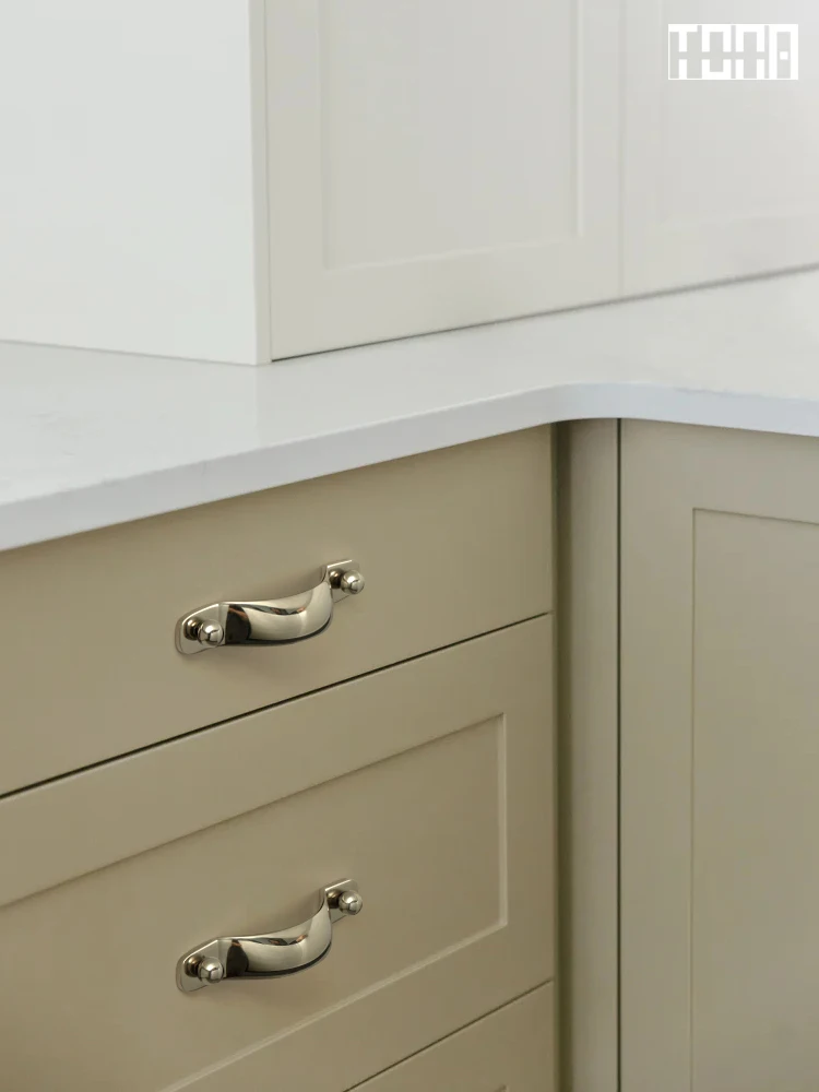 

Medieval Cabinet Pulls Handles Drawer Wardrobe New Chinese Titanium Silver Retro Furniture Handle