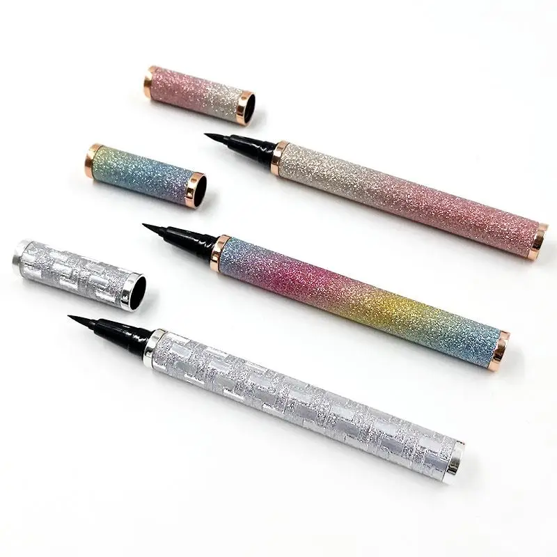 Medy Valse Wimperlijm Eyeliner Hypoallergene Waterdichte Zelfklevende Valse Wimper Eyeliner Lijm Zwarte Diamant Groothandel