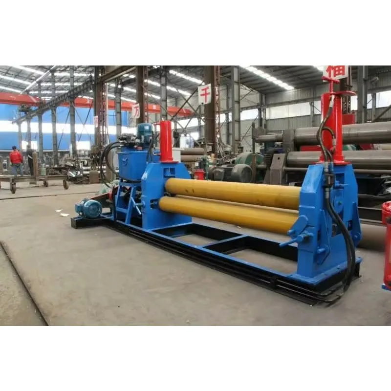 Mesin Penggulung Plat Baja 3 Rol 12mm