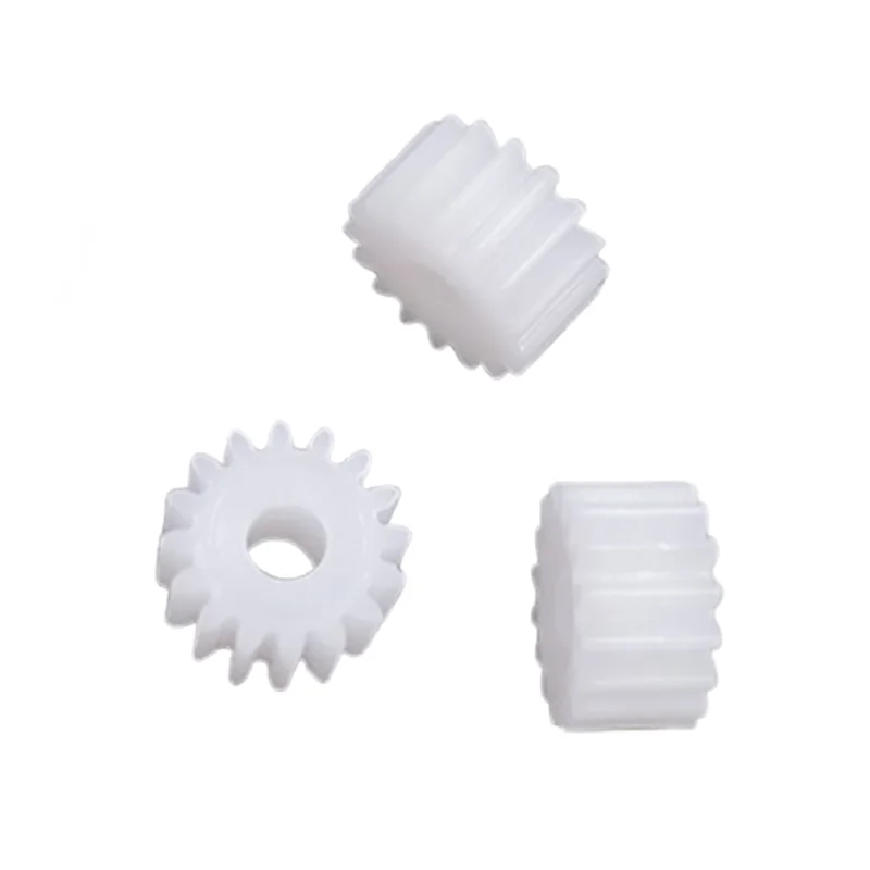 100PCS 0.5 Mold 8/9/10/11/12/13/14/15/16/18 Gear Motor Gears Plastic Pinion Hole 0.8/1/1.5/2/2.5/3mm