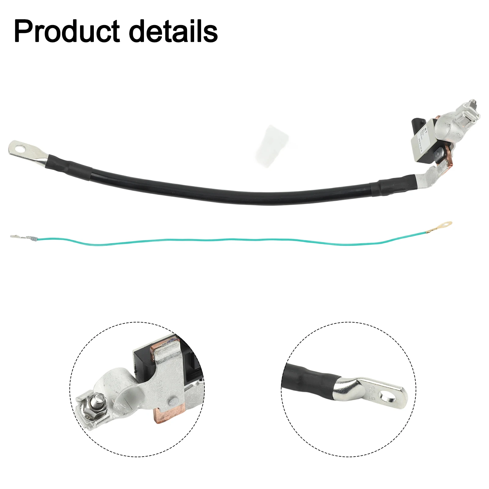 

Кабель для автомобильного аккумулятора, запасная часть, как показано на изображении, металлическая конструкция.