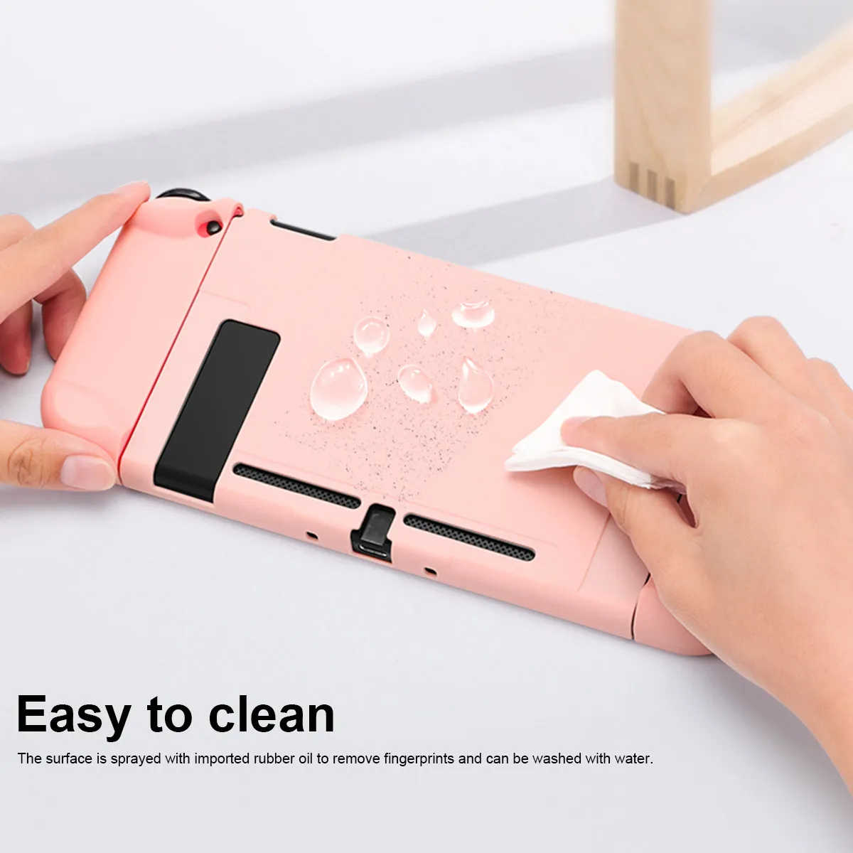 

Heavy Duty Tpu Impact Resistant Game Console Shell for Switch Comfort Grip Protection Hold Securely Lightweight Design Black