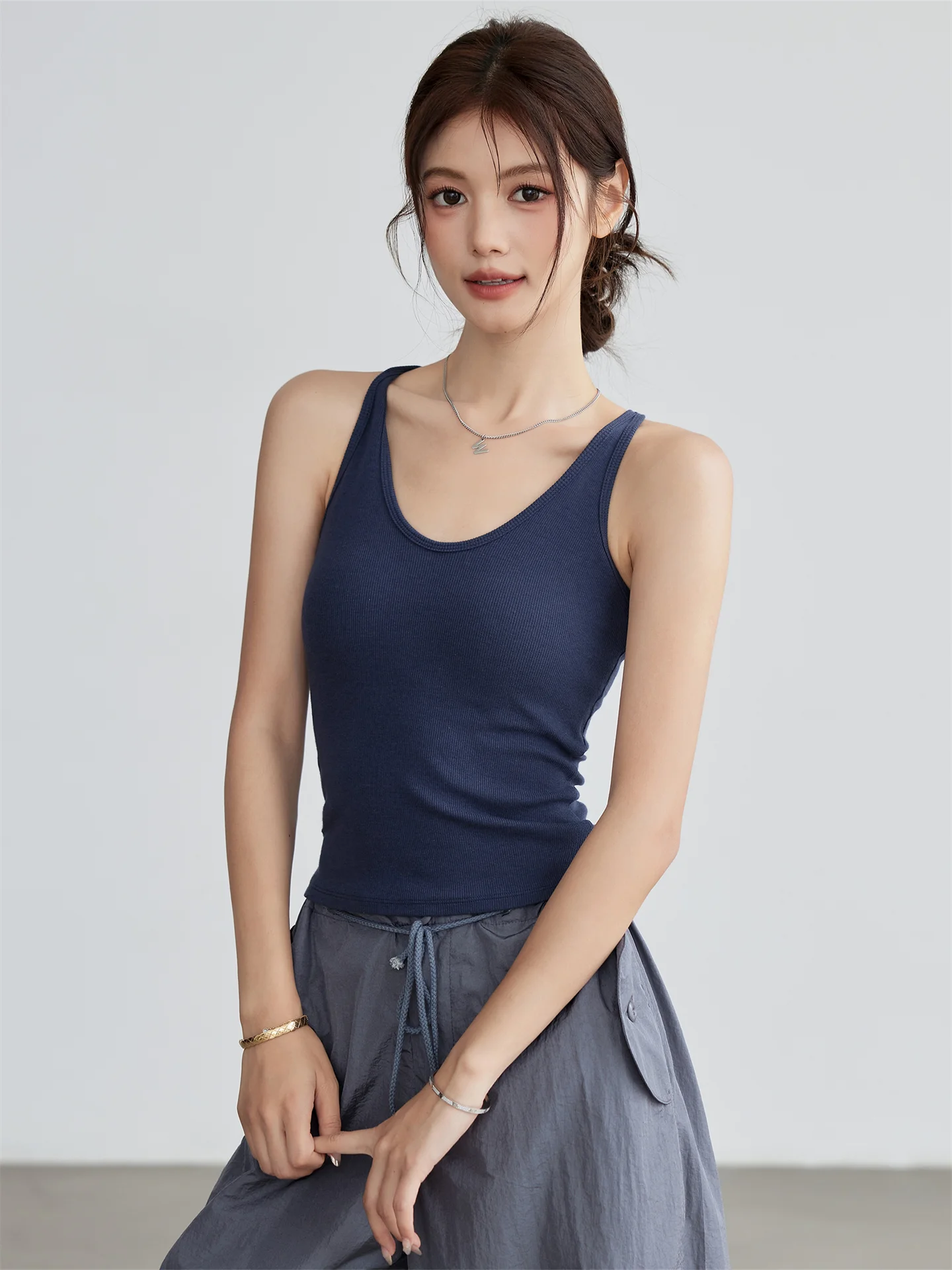 Camiseta deportiva sin mangas para mujer, ropa interior con correa pequeña, ropa de Yoga, Svel Running Qui Dry Fitn, camiseta sin parte superior del cuerpo