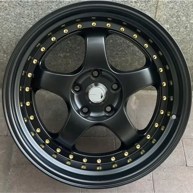 Aluminum Alloy Wheel 5 Spoke  18 19 Inch Auto Rims 5X114.3 5X100 5X112 5X120Custom Wheels For Car