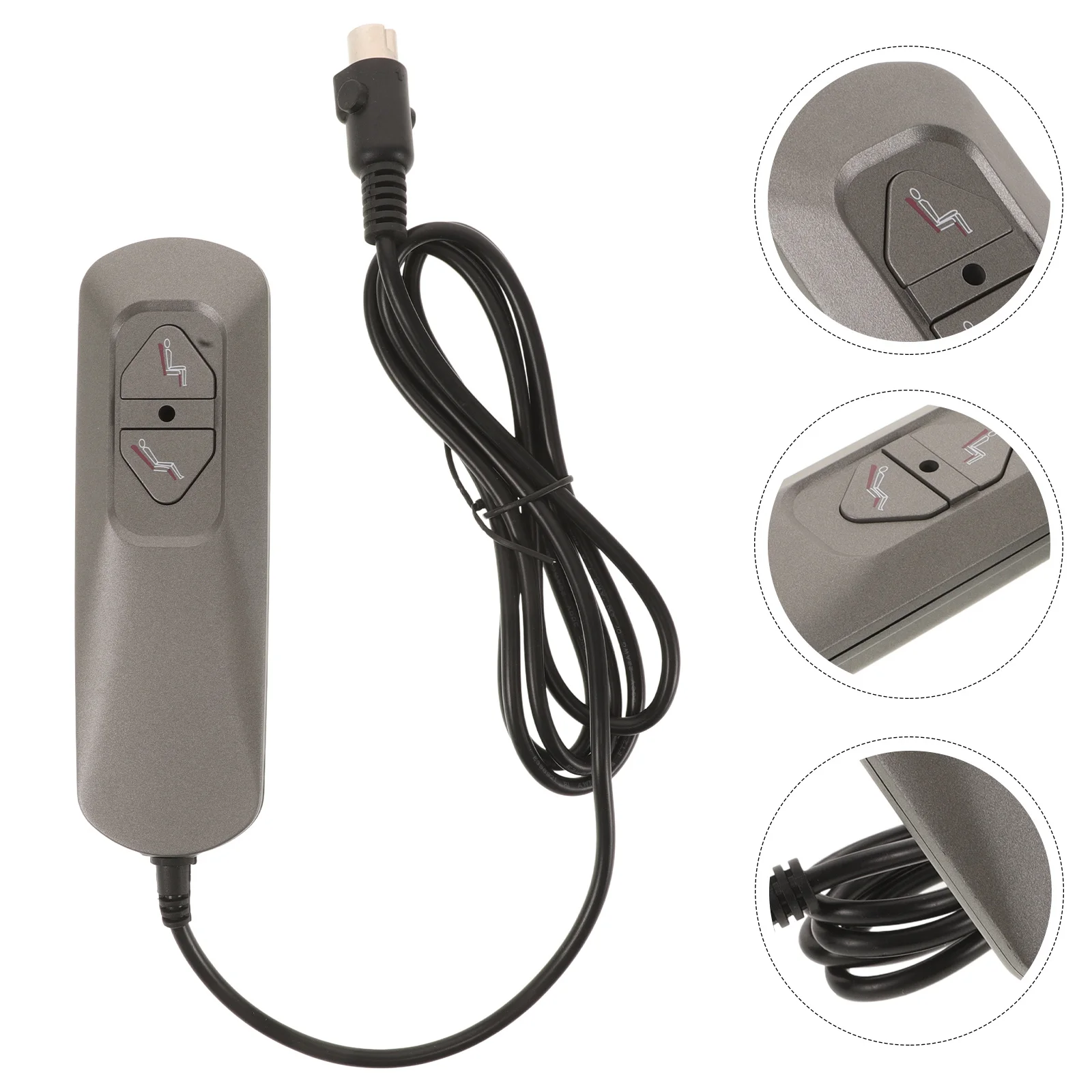 

Universal 2 Button Electric Lift Chair Remote Replacement Hand Controller for Power Recliners and Electric Sofas Push Button