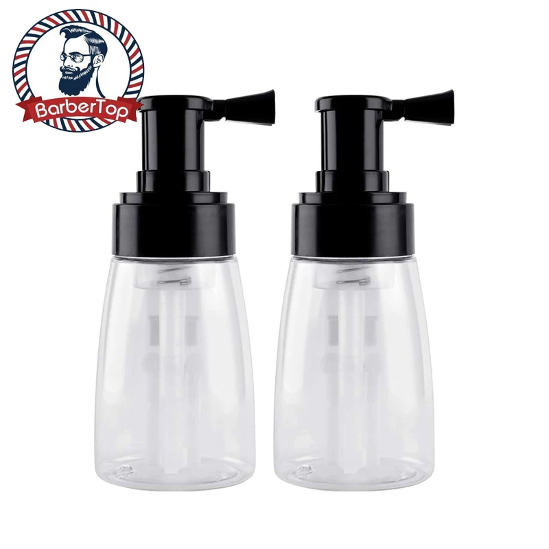 180ml Powder Atomizer Bottle Talcum Emulsion Spray Travel Container Lotion Dispenser Rotate Bottle Salon Accessories