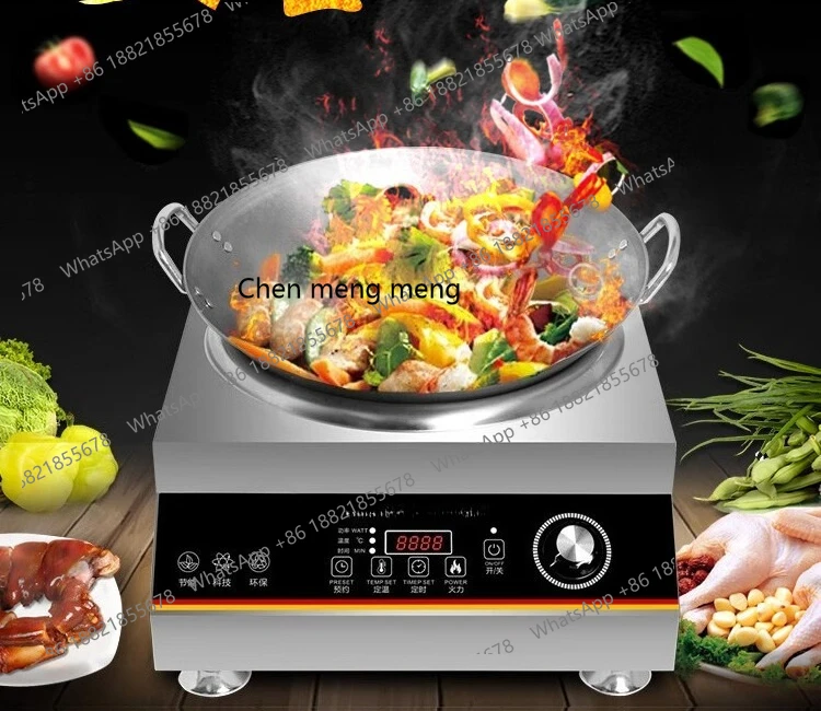 

Commercial induction cooker concave high-power cooking canteen restaurant small electric frying stove