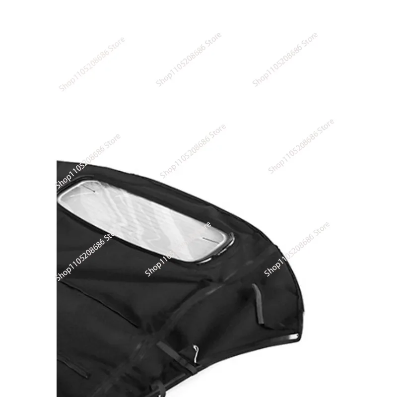 For Convertible Tops, Tarpaulin for Soft Tops in Black, Burgundy Color
