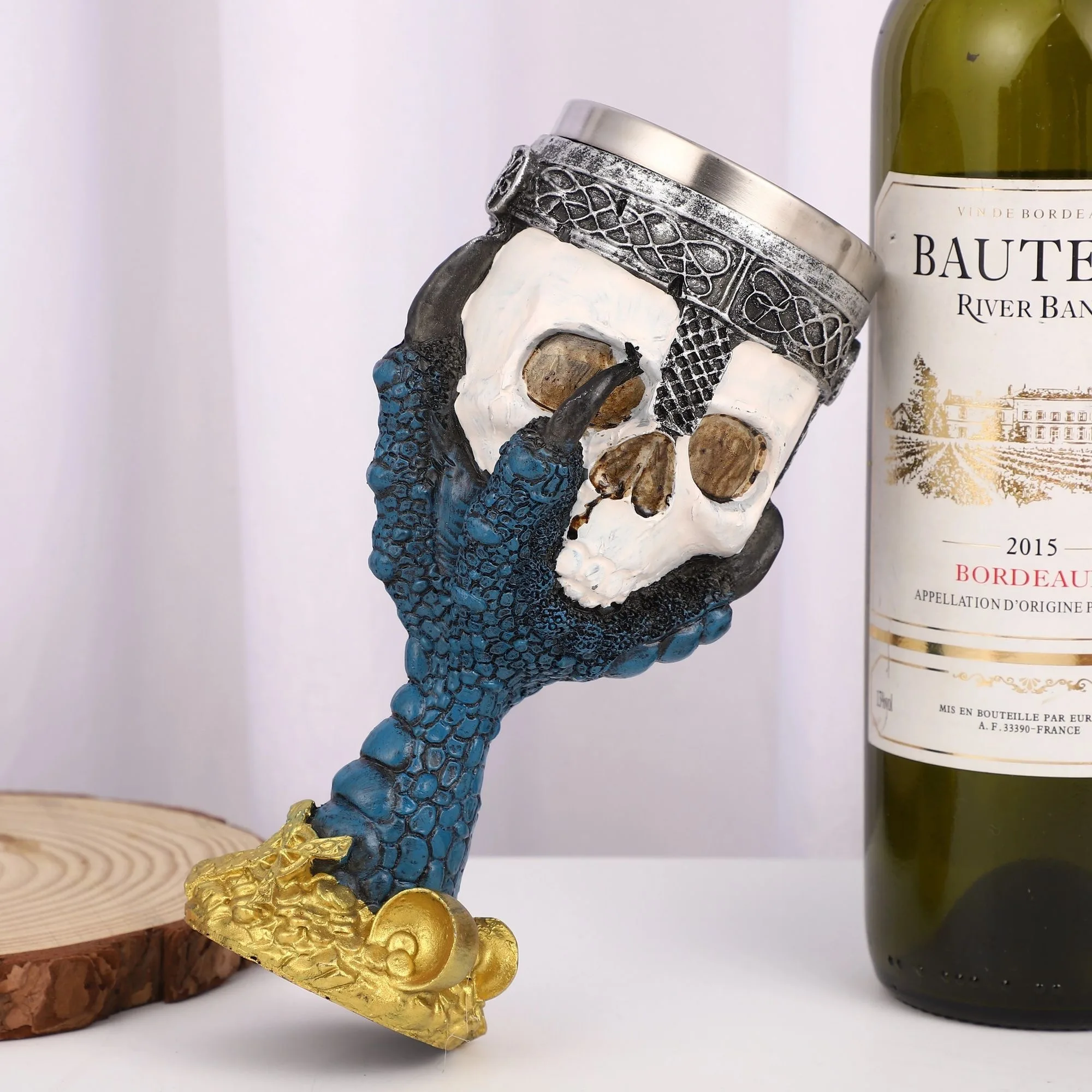 Resin Skull Ashtray For Halloween Gothic Home Bar Decor Home Bar Table Decor Halloween Gift For Men