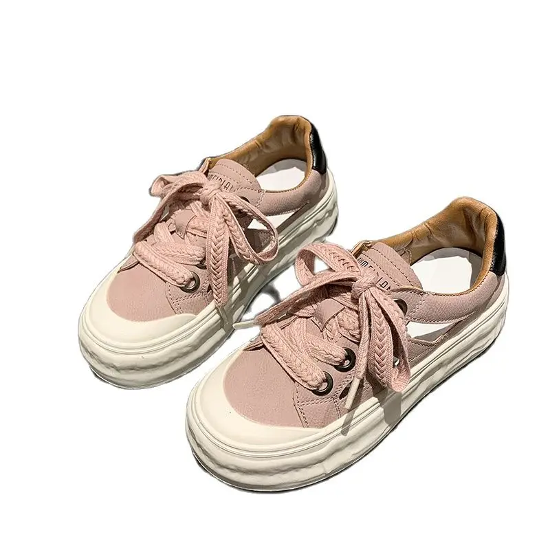 

Hollow Out Small White Shoes For Women's New Summer Women's Shoes Versatile Thick Soles Holes Breathable Casual Sports Shoes