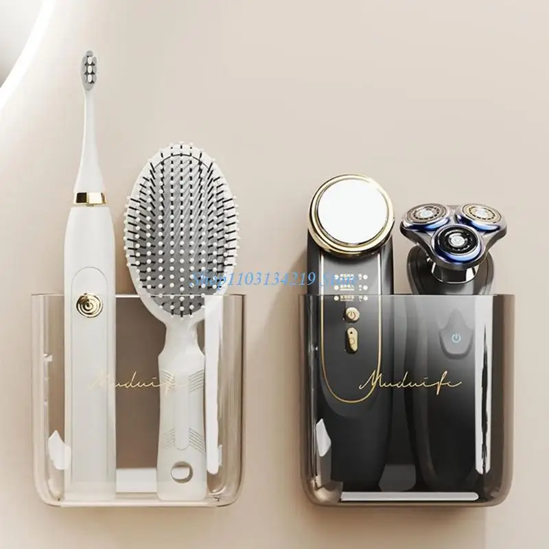 N5KC Compact Wall Mounted Storage Solution Remote Control Holder Durable Materials Easy To Install Wall Organizers