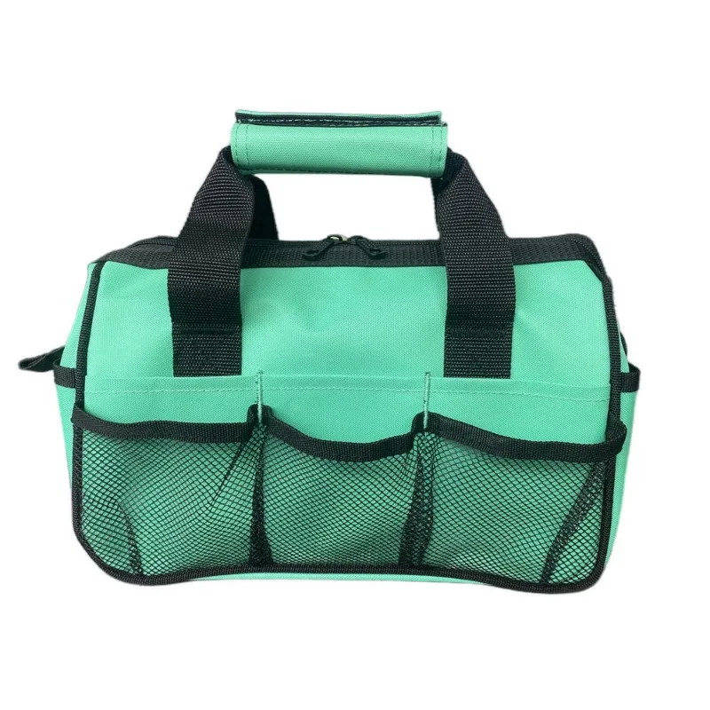 12 Inches Multifunctional Tool Bag Oxford Cloth Professional Toolkit Electrician Supplies Tools Organizer Bag Holder Portable