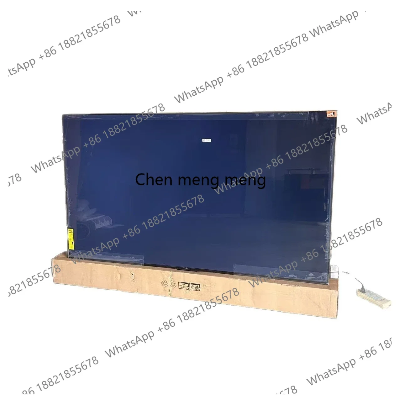 New arrive 75-Inch home display, new LCD screen, language can be changed