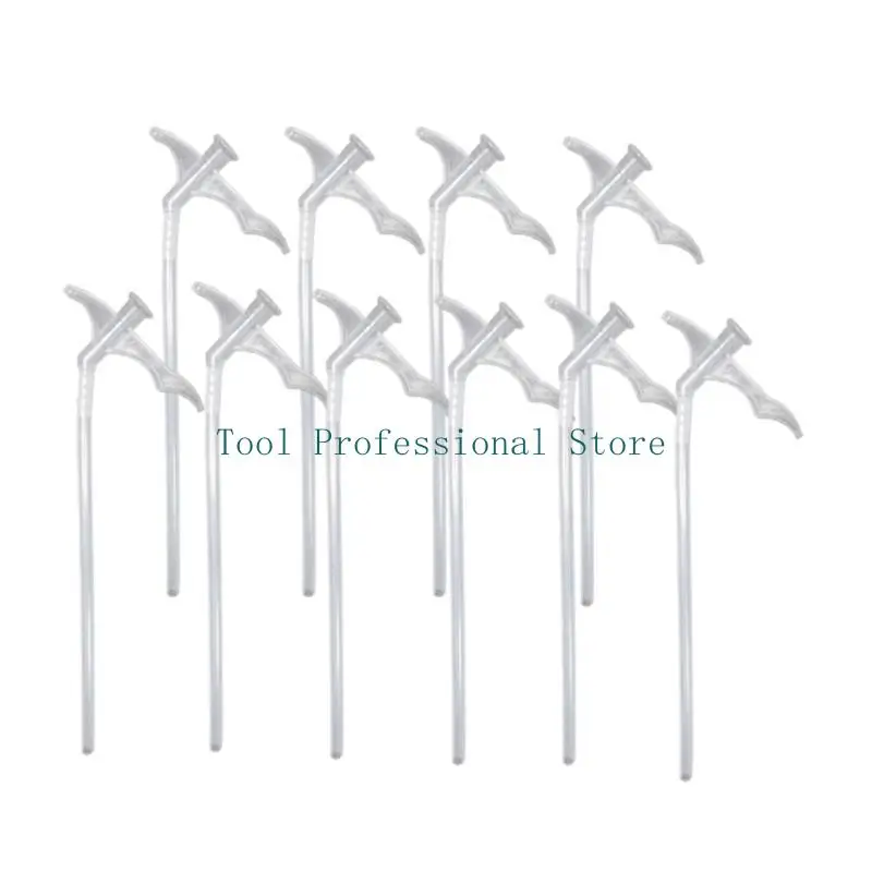 

57QF 10Pcs Foam Tubes Nozzle Tips Gaps Filling Foam Replacement Tube Set