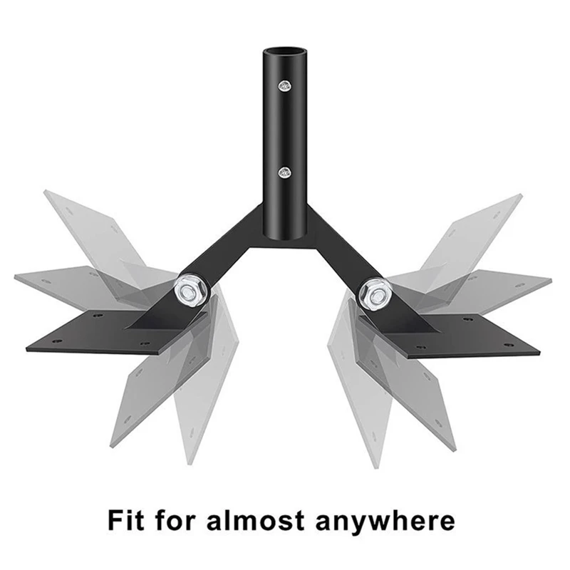 Кронштейн лопатки на крышу MAKE, регулируемый садовый флюгер, монтажная стойка для метеостанции во дворе, аварийный спринклер на крыше