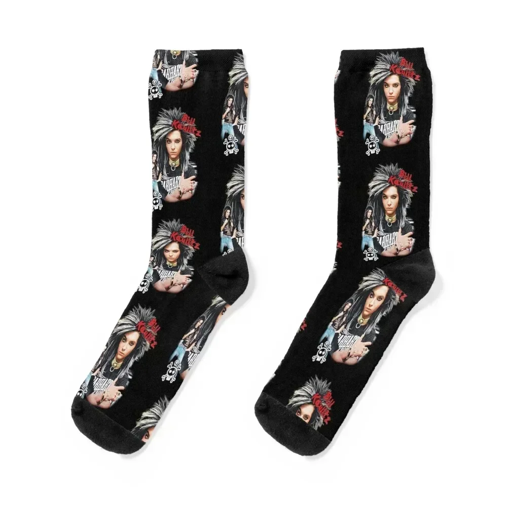 

RAREST VINTAGE DEADSTOCK BILL KAULITZ TOKYO HOTEL Socks Lots designer Children's essential Men Socks Luxury Brand Women's