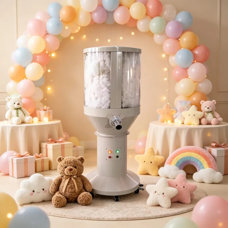 Stuffed Animal Toy Filling Machine Portable Motor‑Powered Teddy Bear Stuffing Equipment 220V Customized Bulk Wholesale