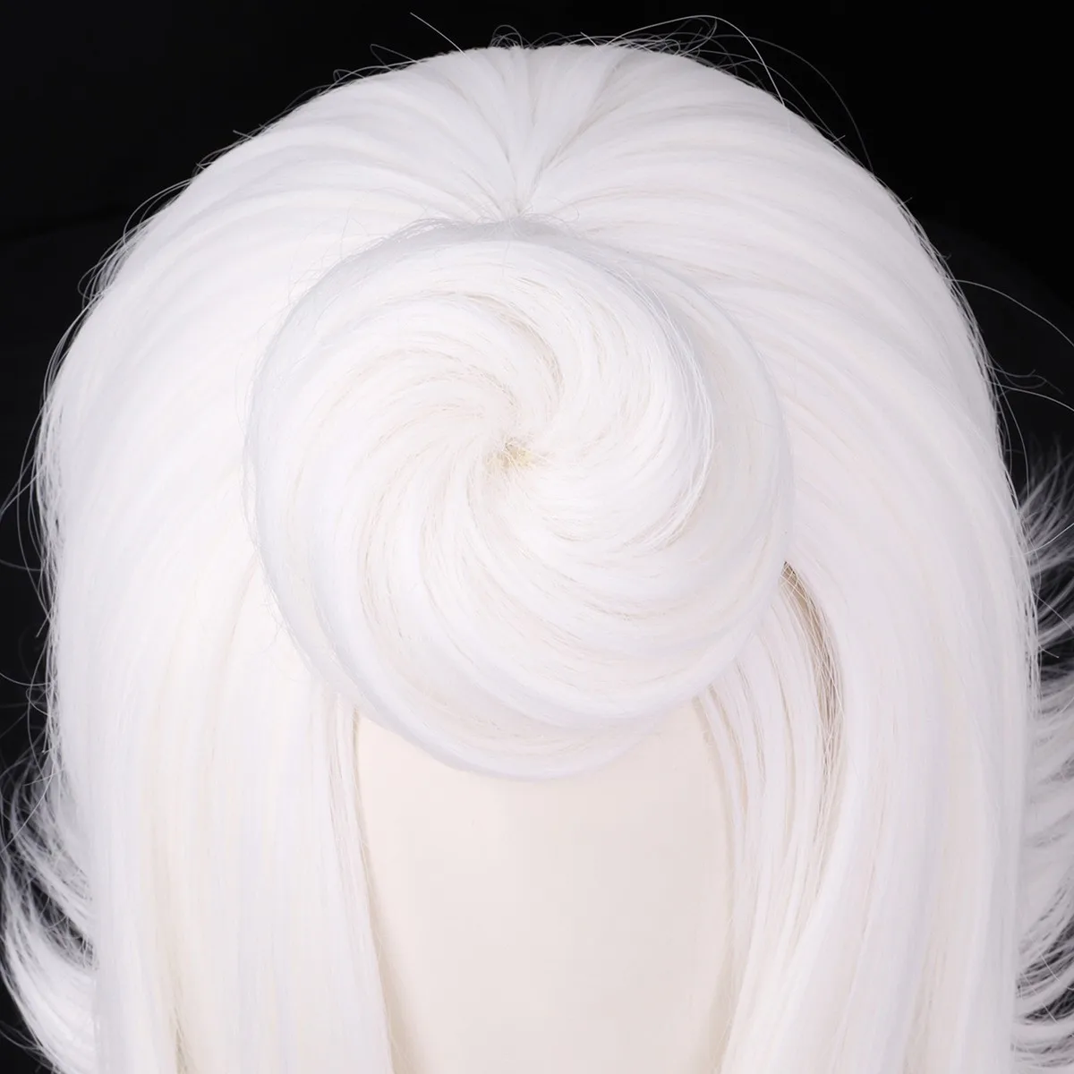 Anime Hazbin Rosie Cos Anime Hotel Rosie Cosplay Wig Short White Heat Resistant Synthetic Hair Women Halloween Role play Wig view 6