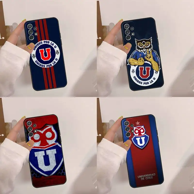 University Of Chile Fashion Logo Phone Case For Samsung S30 Ultra S20 S8 S9 S10 E Fe Lite S21 Plus Funda Funda