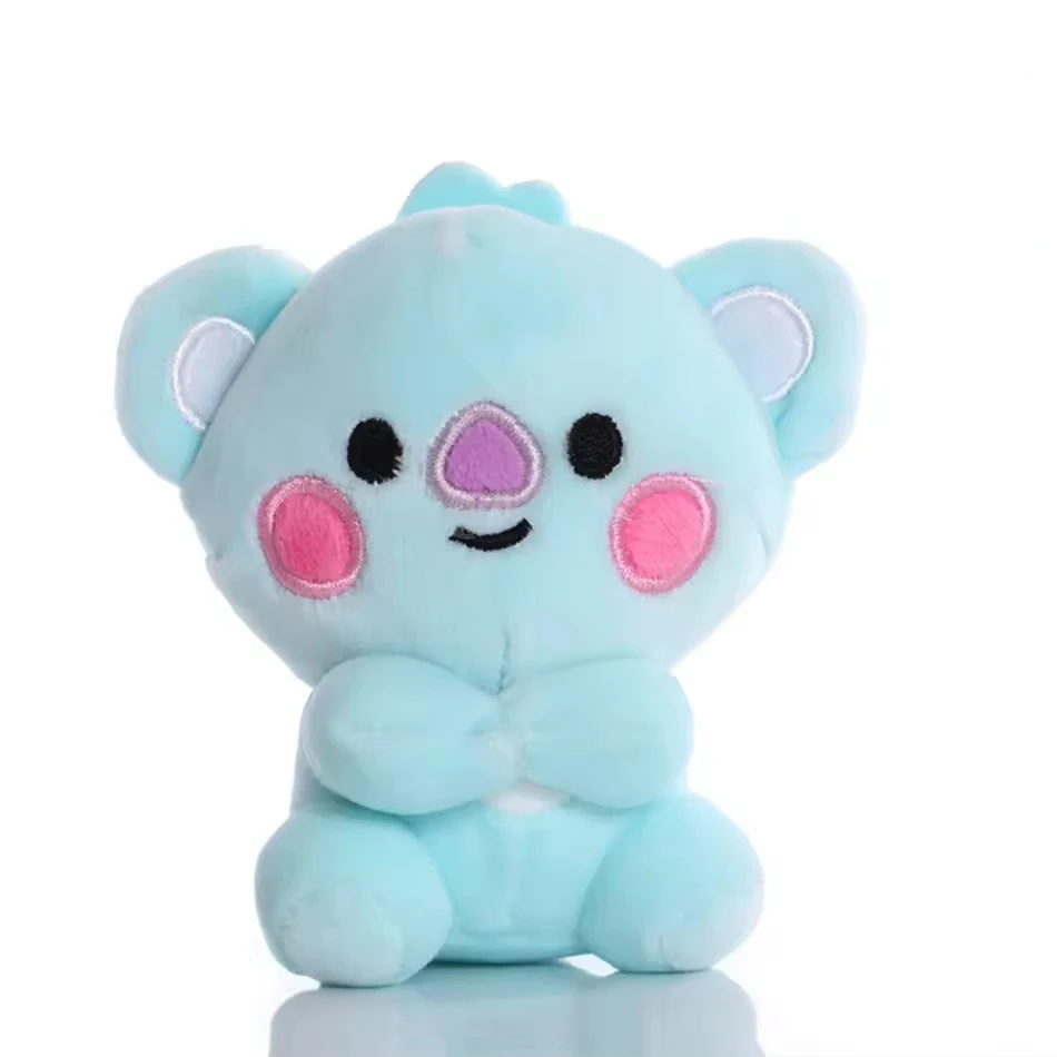 Hot BTed 21 Pluche Speelgoed Kawaii Mini Sleutelhanger Anime Hangertje Ornament voor Kinderen 12-22cm BT Accessoires Zachte Pluche Dieren Pop Cadeau